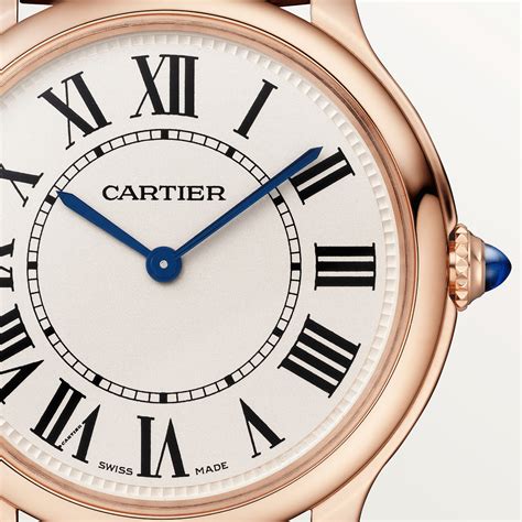 cartier montre ronde|cartier horlogerie.